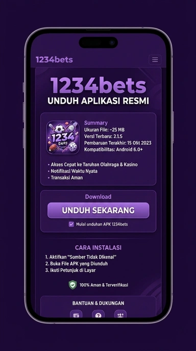 Unduh APK 1234bets untuk Pengguna Android Indonesia