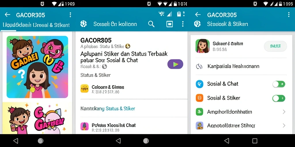 Tampilan antarmuka GACOR305 yang attractif dan mudah digunakan.
