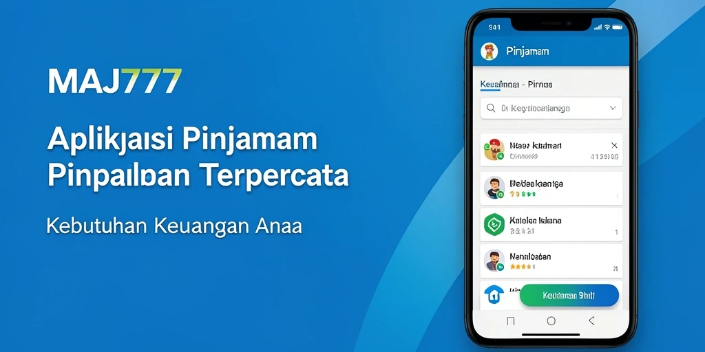 Tampilan antarmuka utama MAJ777 yang sederhana dan efisien.
